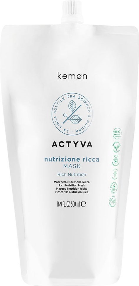 kemon Actyva Nutrizione Ricca Mask Pouch Bag 500 ml