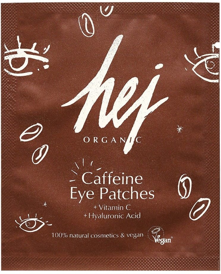 hej ORGANIC Caffeine Eye Patches Koffe 3 ml