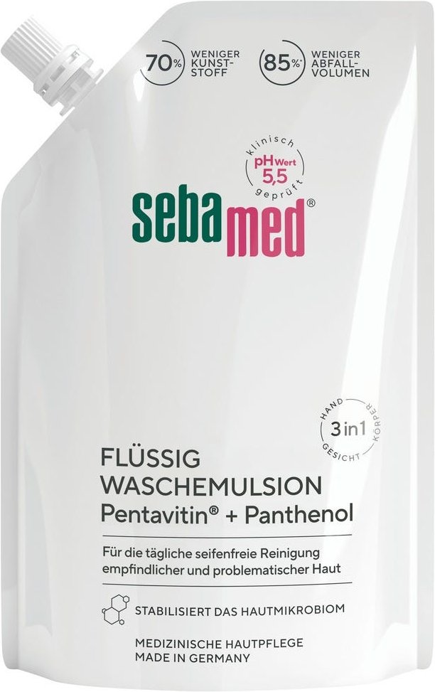 sebamed Nachfüllbare Flüssig Wasch-Emulsion 400 ml