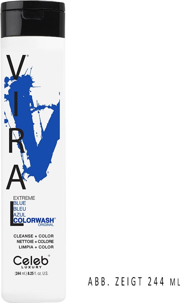 Celeb Viral Extrem Colorwash Blue 750 ml