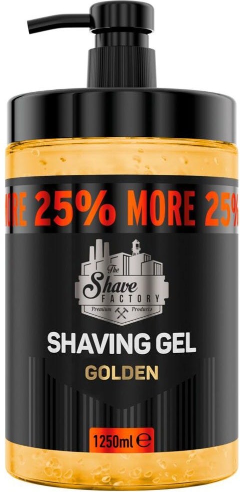 The Shave Factory Shaving Gel Golden 1250 ml