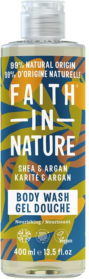 Faith in Nature Shea & Argan Body Wash 400 ml