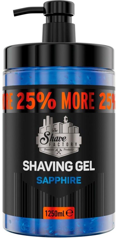 The Shave Factory Shaving Gel Sapphire 1250 ml
