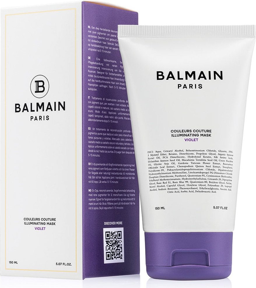 Balmain Hair Couleurs Couture Illuminating Violet Mask 150 ml
