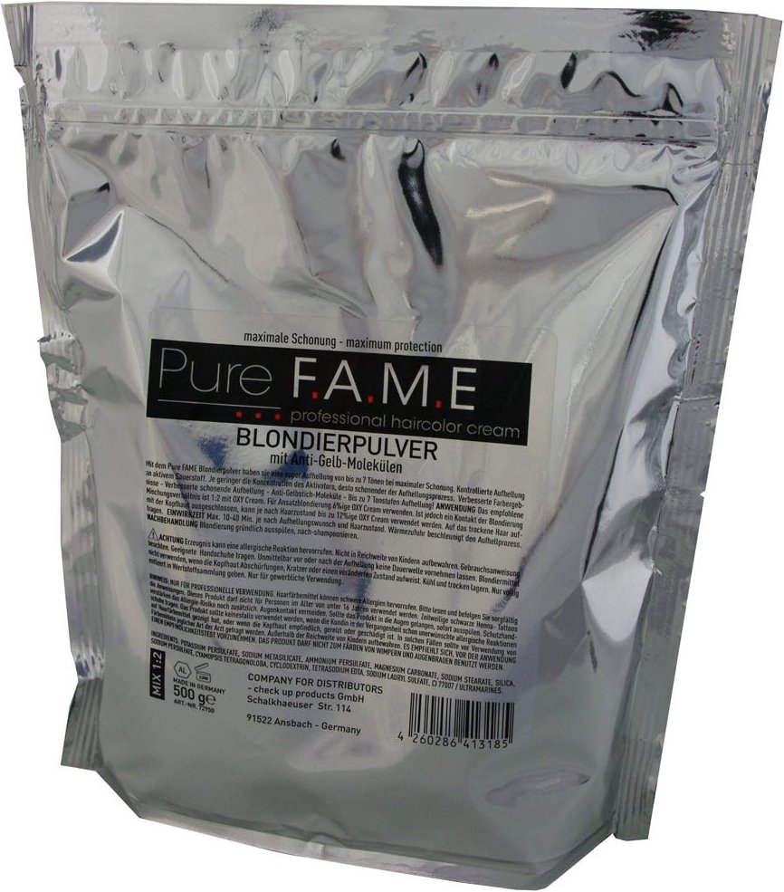 Pure Fame Blondierung "Ultra-Blond" Alubeutel 500 g