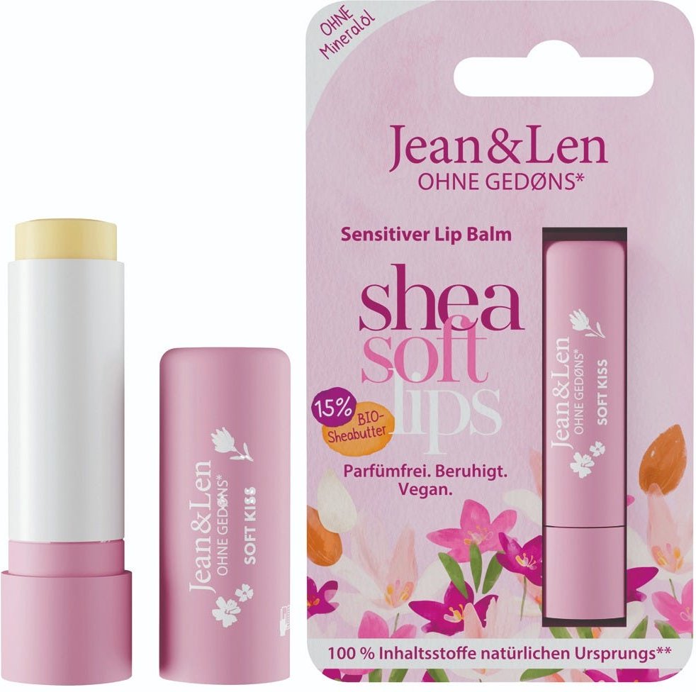Jean & Len Lip Balm Shea & Mandelöl 4,7 g