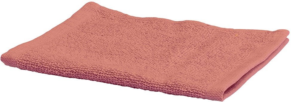 Le Coiffeur Frottee-Gesichtstuch Lachs 30 x 15 cm