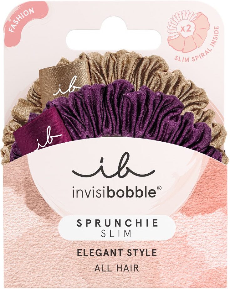 Thumbnail - Invisibobble Sprunchie Slim The Snuggle Is Real 2 Stück