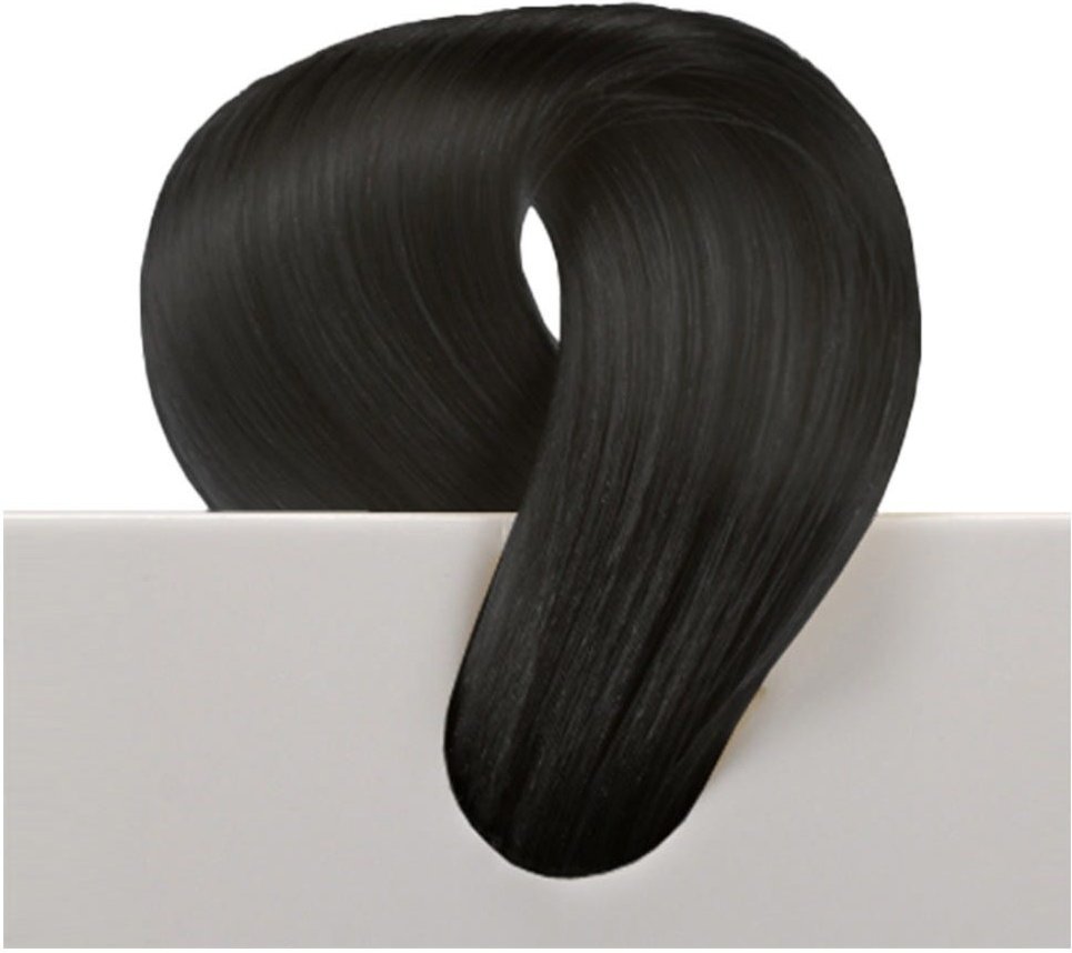 Solution Haarsträhne 10er schwarz 0 30 cm