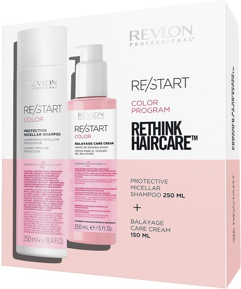 Revlon Color Protective Micellar Shampoo + Balayage Cream Re/Start Set