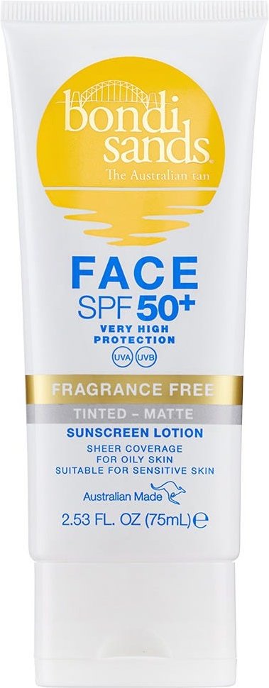 Thumbnail - Bondi Sands SPF50+ Everyday Matte Tinted Face Lotion 75 ml