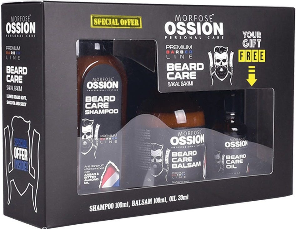 Morfose Ossion Beard Care 3er Set