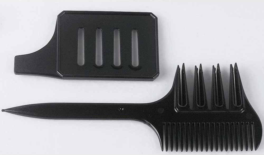 Efalock Strähnenkamm mit Schablone