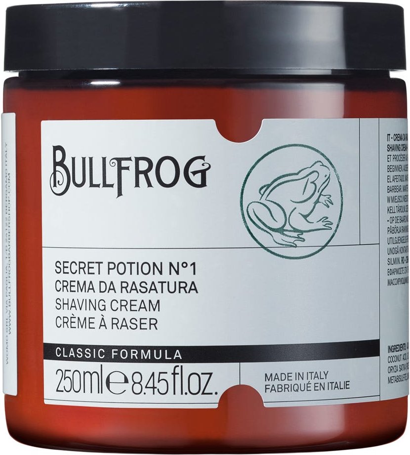 Bullfrog Shaving Cream Secret Potion N. 1 250 ml