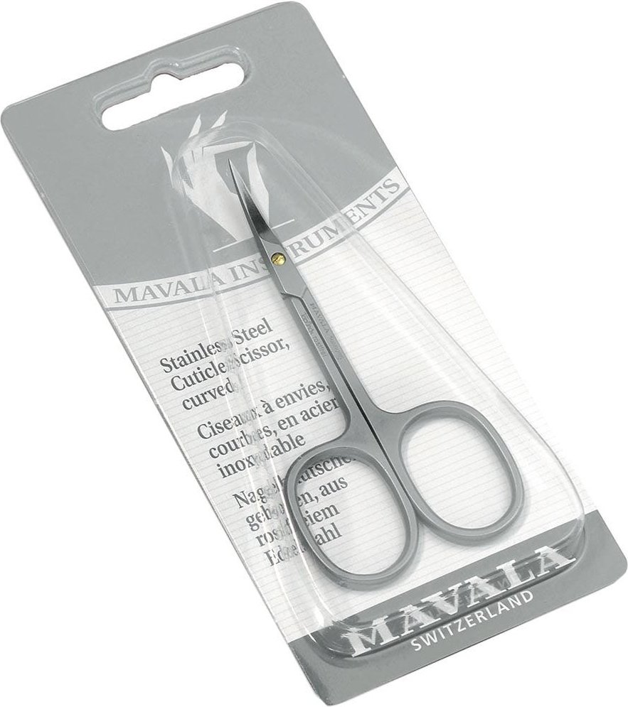 Mavala Nagelhautschere gebogen rostfrei