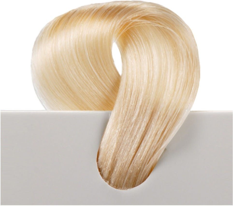 Solution Haarsträhne 10er Hellblond Light Gold 51 30 cm