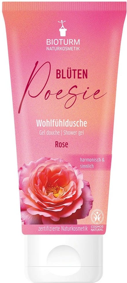 Thumbnail - BIOTURM Wohlfühldusche Rose 200 ml