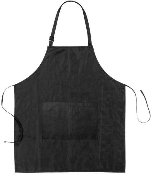 Comair Färbeschürze Relief schwarz 100 % Polyester