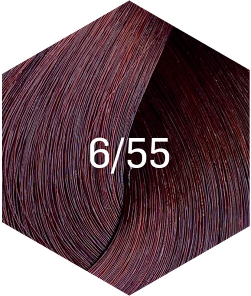 Lakmé Permanente Haarfarbe Collage 6/55 Dunkelbraun Mahagoni Mahagoni 60 ml
