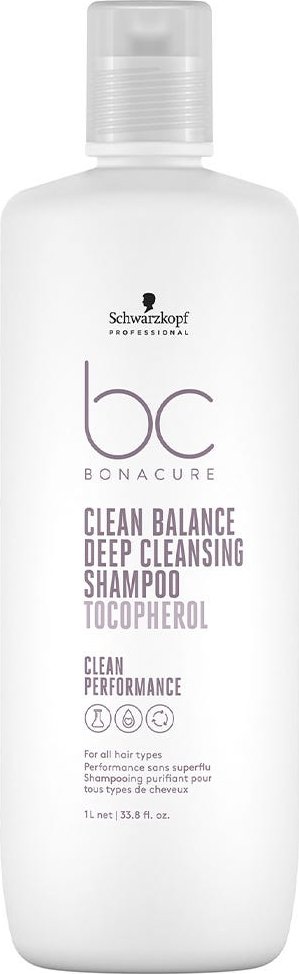Schwarzkopf BC Bonacure Clean Balance Deep Cleansing Shampoo 1000 ml