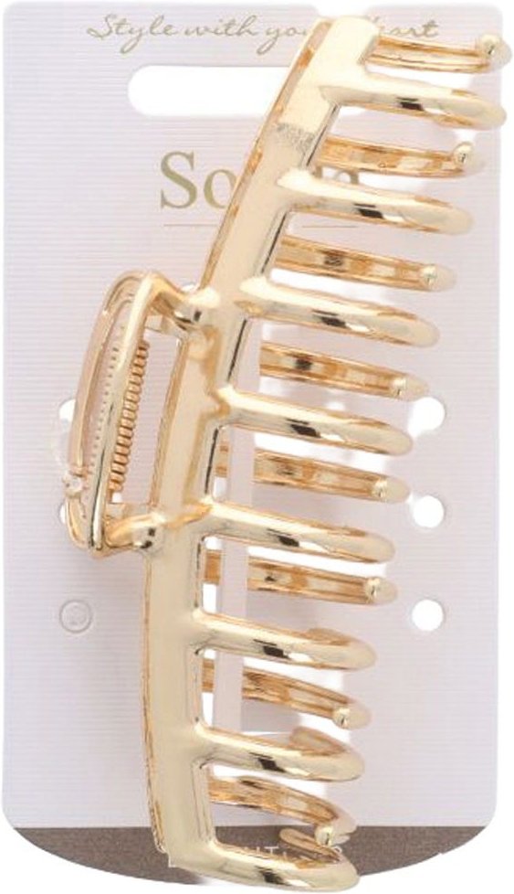 Solida Haarklammer Gold