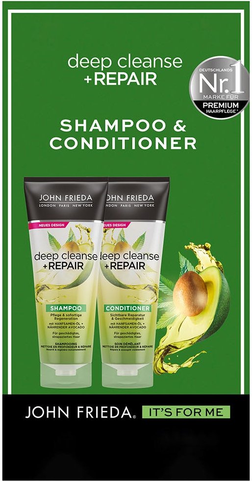 John Frieda Deep Cleanse&Repair Shampoo + Conditio