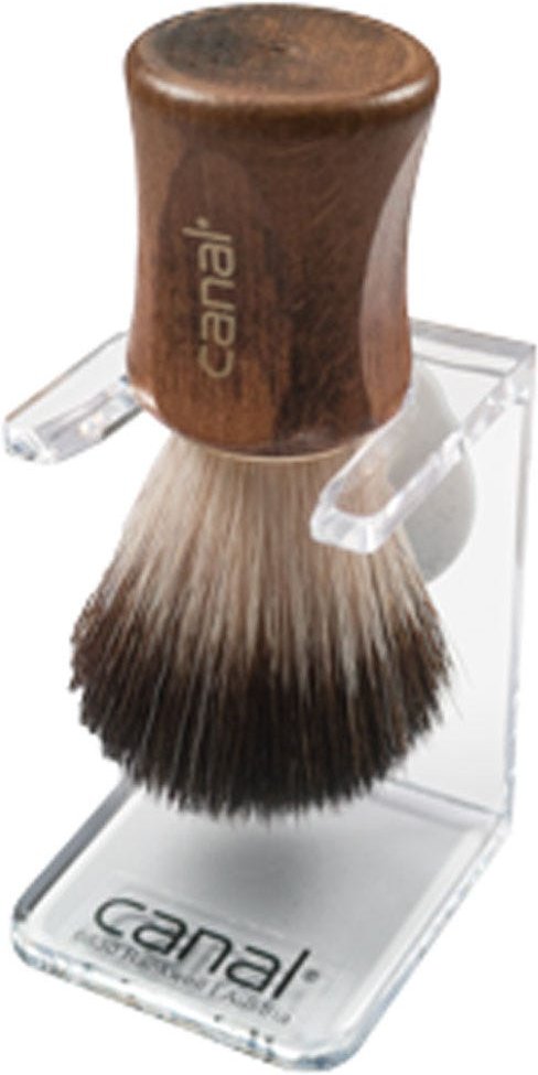 Canal Rasierpinsel vegan, mit Halter