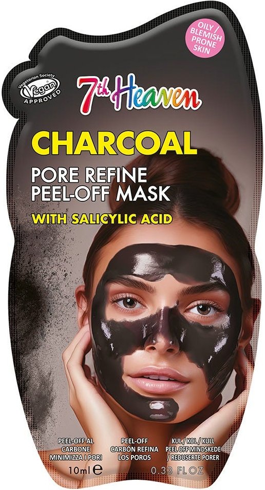 7th Heaven Charcoal Peel-Off with Salicylic Acid 10 ml