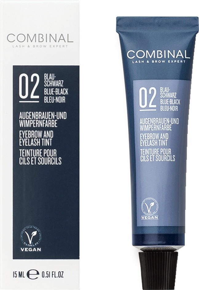 Combinal Profi-Wimpernfarbe 2 blau-schwarz 15 ml