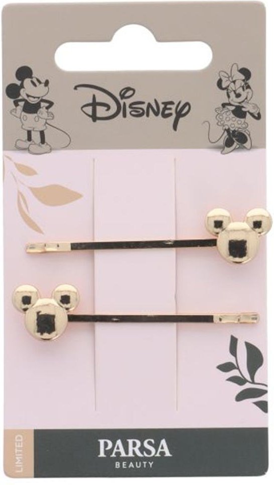 PARSA Beauty Haarklemme Gold Mickey Mouse Disney