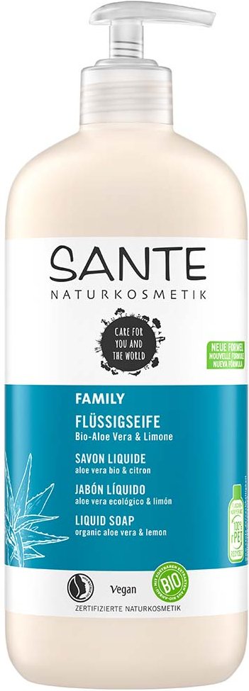 SANTE FAMILY Flüssigseife Bio-Aloe & Limone 500 ml