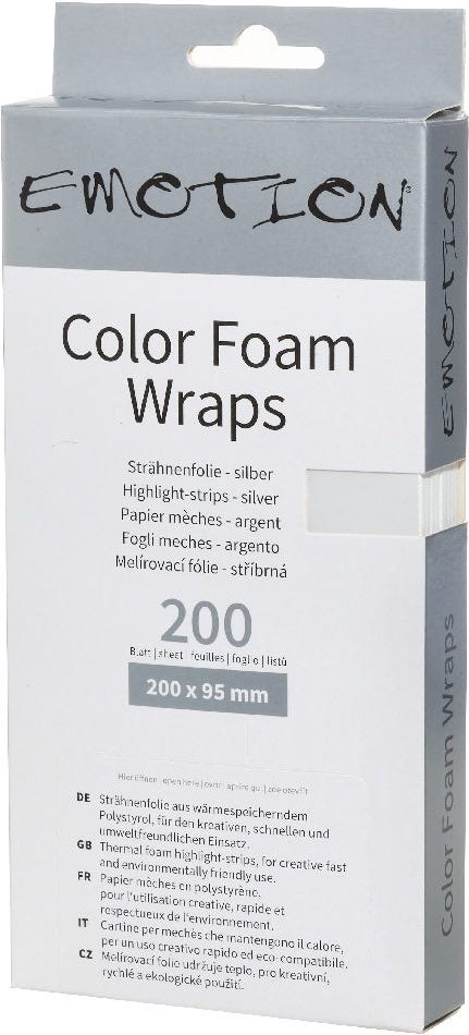 Efalock Emotion Color Foam Wrap silber 20 cm