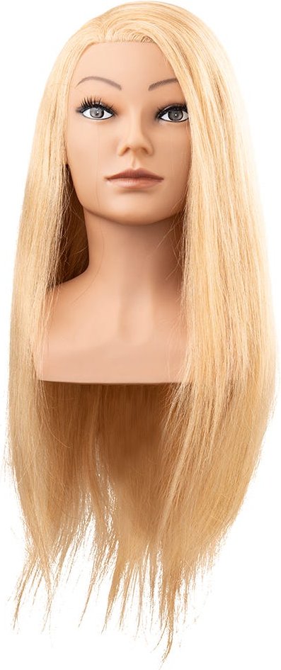 Efalock Übungskopf Clara Humanhaar goldblond 60 cm