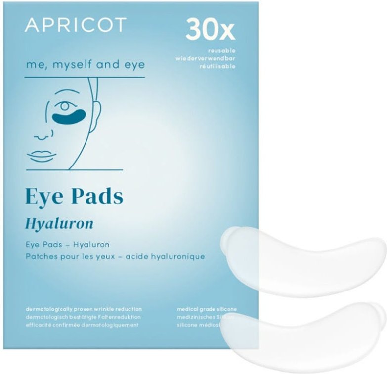 Apricot Wiederverwendbare Augen Pads mit Hyaluron