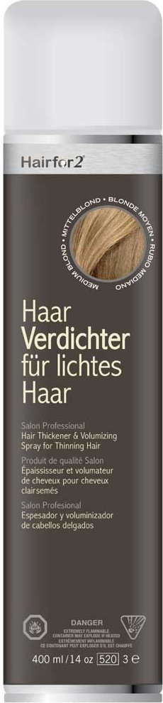 Hairfor2 Haarauffüller Mittelblond 400 ml