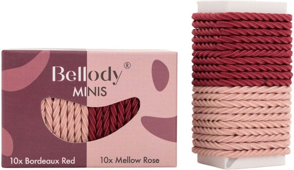 Thumbnail - Bellody Minis Mellow Rose & Bordeaux Red 20 Stück