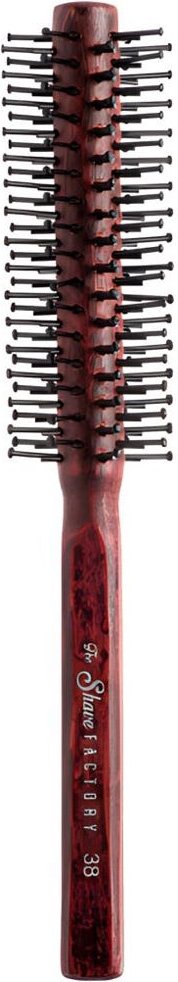 The Shave Factory Round Brush 38 Holz