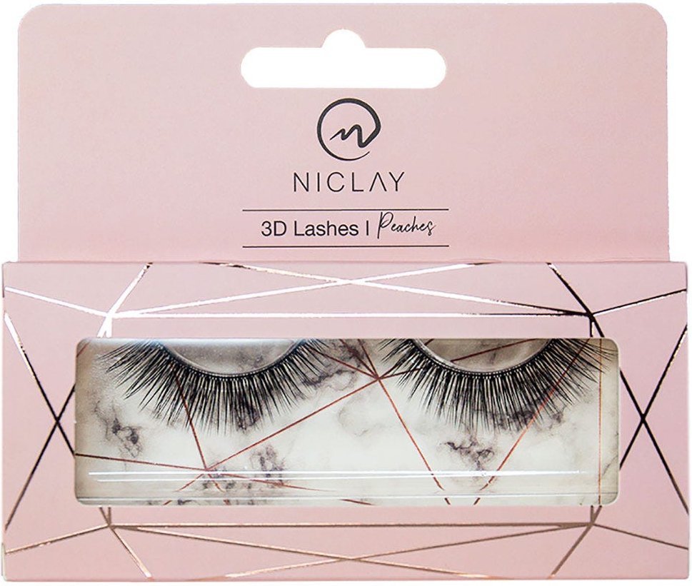 NICLAY 3D Lashes Peaches