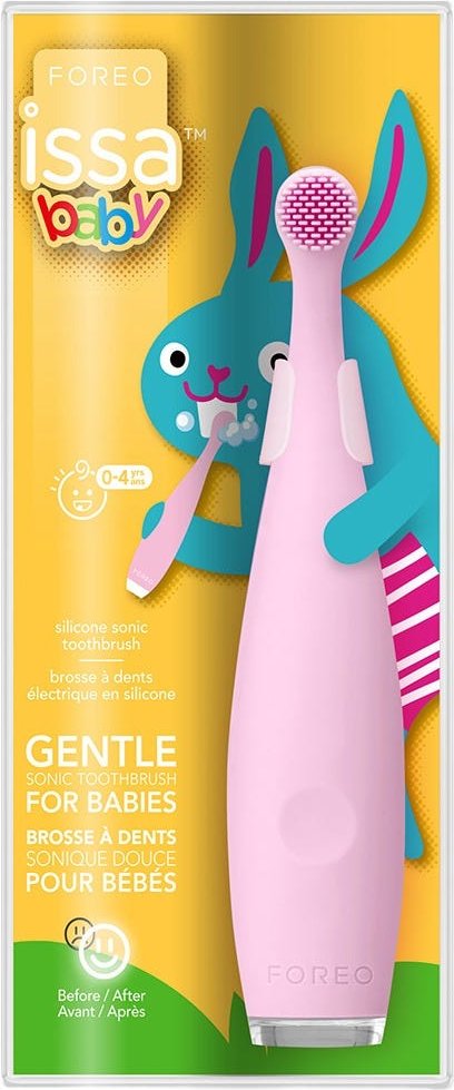 FOREO Sweden issa Baby Brush Head Pearl Pink Bunny