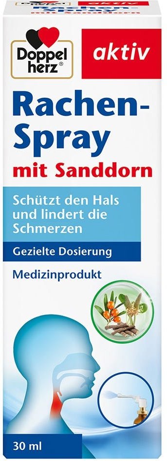 Doppelherz Rachen-Spray mit Sanddorn 30 ml