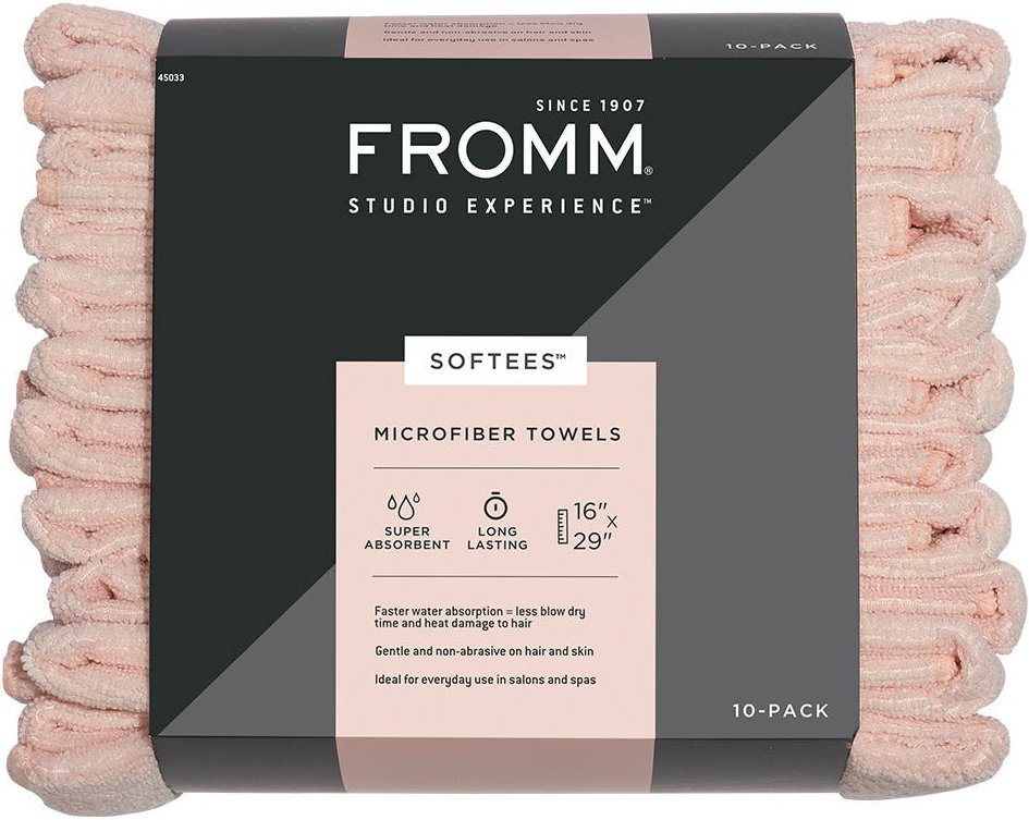 Fromm Softees Handtuch Rosa 10 Stück