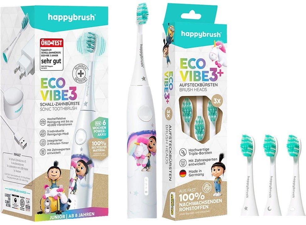 Happybrush ECO Vibe 3 (Agnes) Kids Bundle