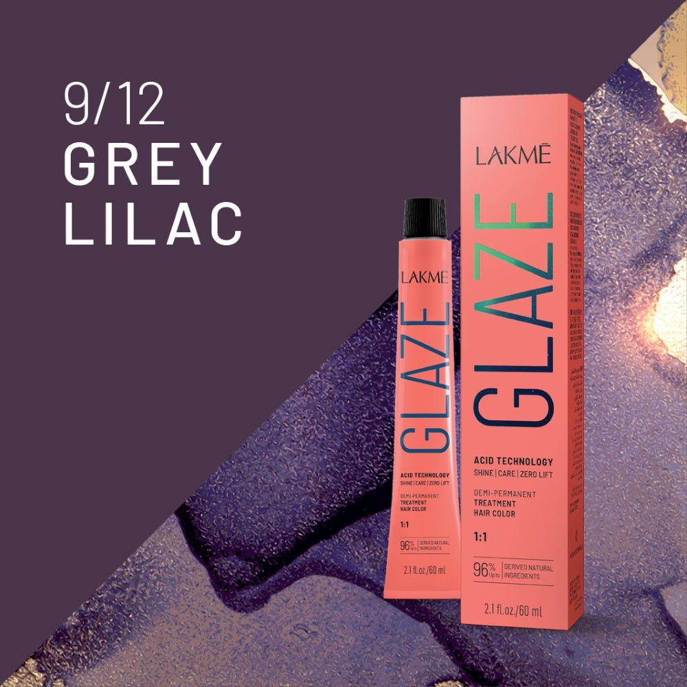 Lakmé Glaze 9/12 Grey Lilac 60 ml