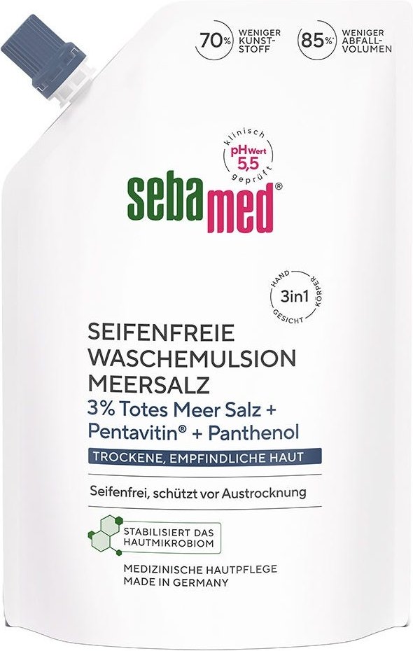 sebamed Meersalz Waschemulsion Nachfüllbeutel 400 ml