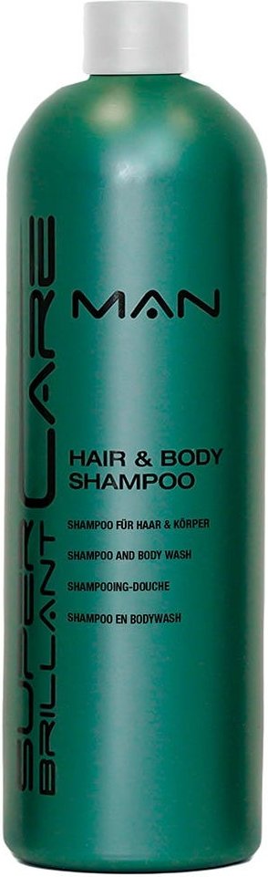 HAIR HAUS Super Brillant Care Man Hair & Body Shampoo 1000 ml