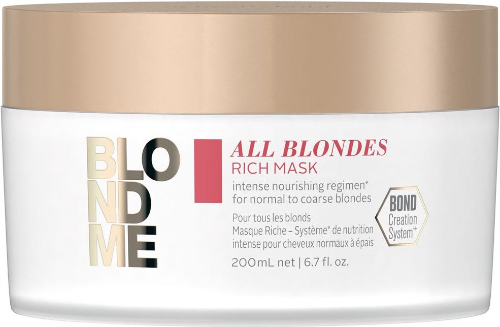 Thumbnail - Schwarzkopf Blondme All Blondes Rich Mask 200 ml