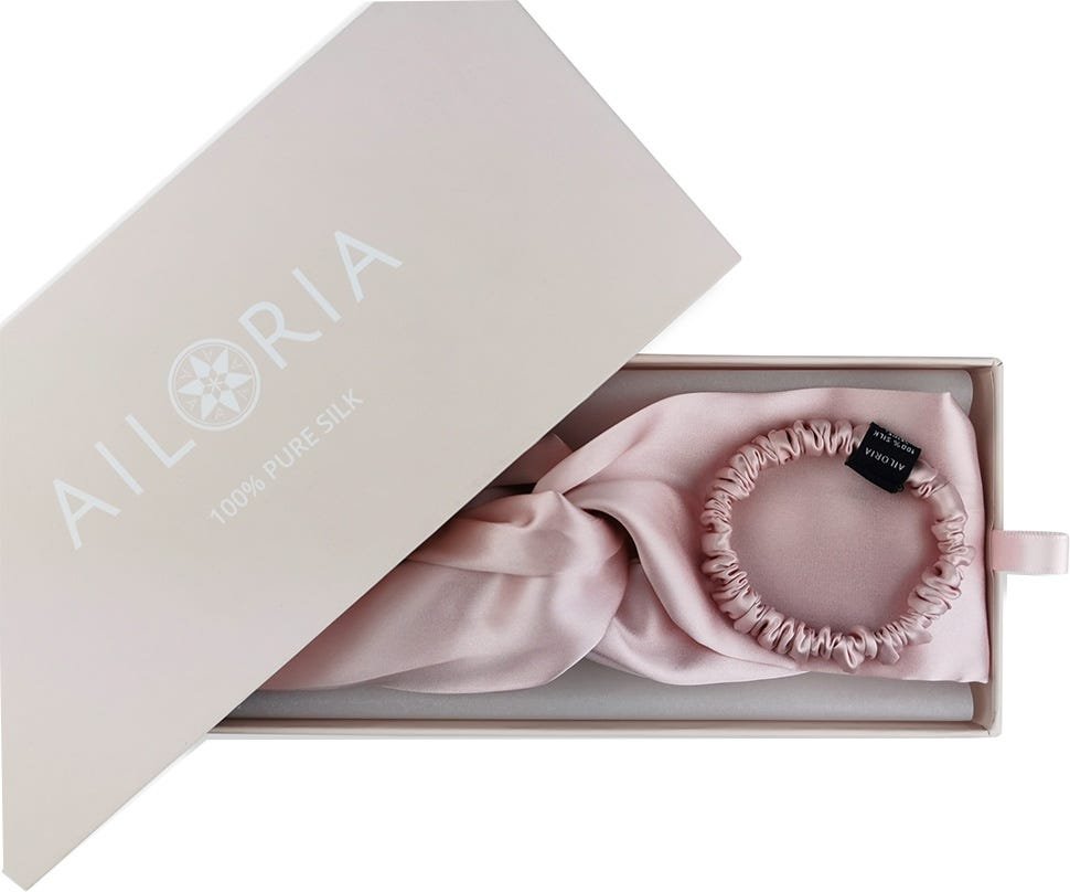Ailoria S&D Set Headband und Scrunchie S Pink