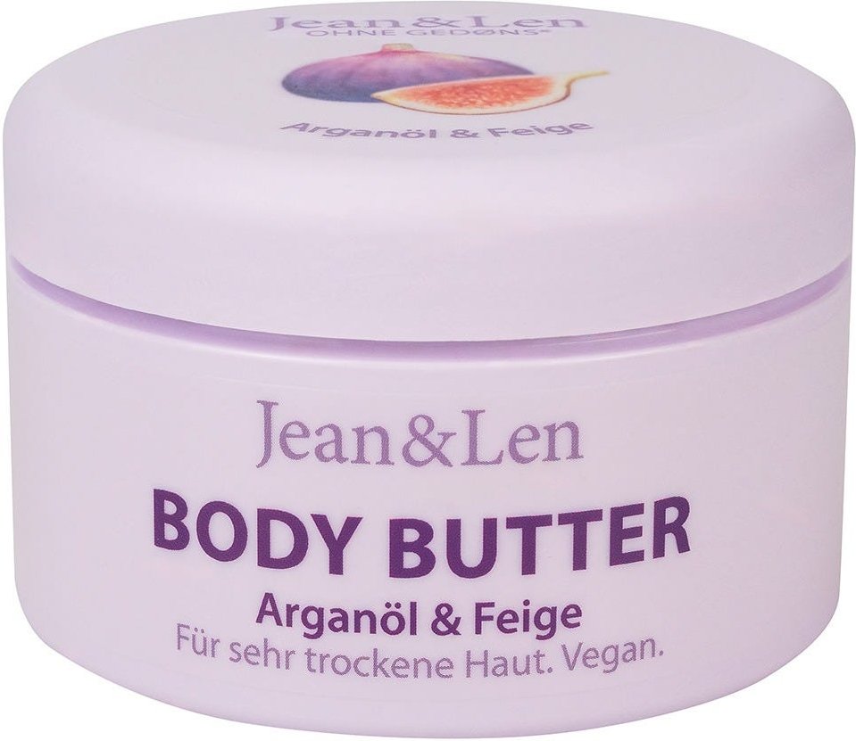 Jean & Len Body Butter Arganöl & Feige 200 ml