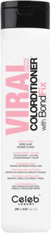 Celeb Viral Vivid Colorditioner Light Pink 244 ml