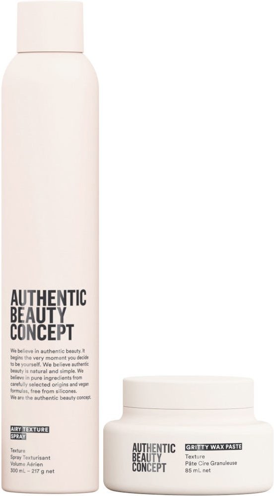 Authentic Beauty Concept Styling Gritty Wax Paste Bundle